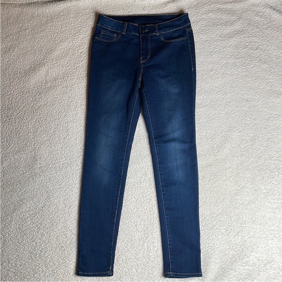 Simply Styled Soft Comfy Denim Dark wash Jeans Size 8 - Picture 2 of 9